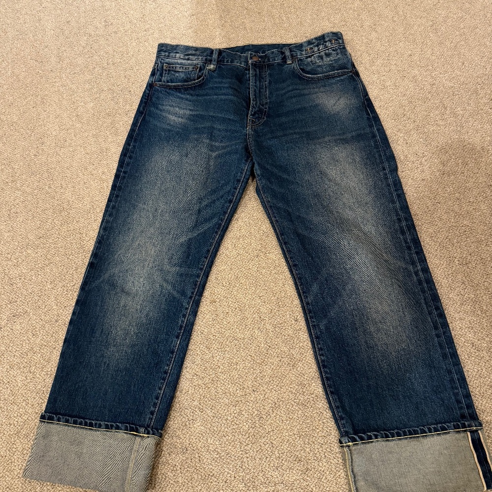 R13 Romeo Cuff Japanese denim